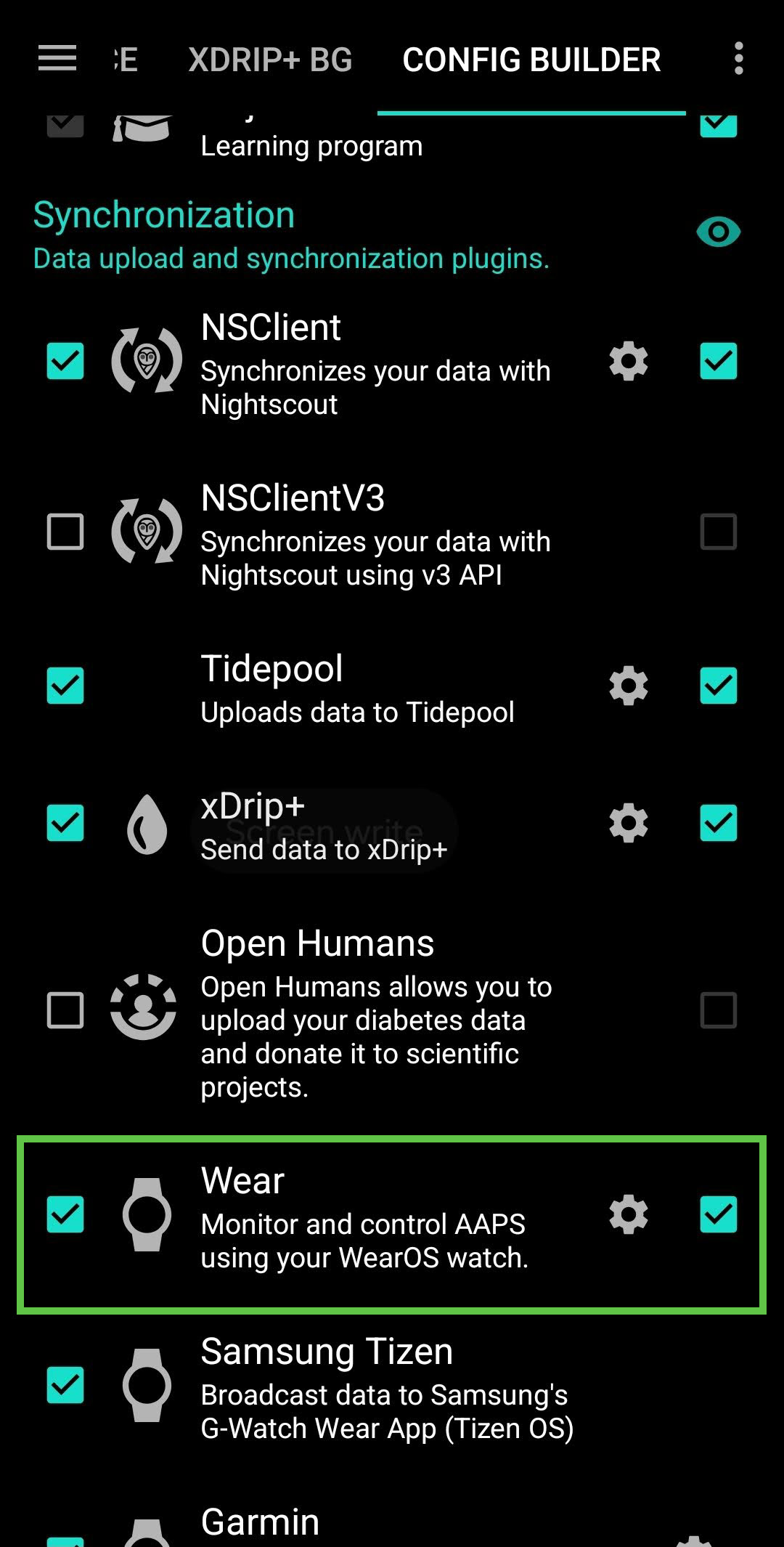 ConfigmBuilder / Wear